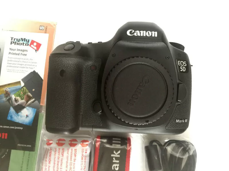 Новый Canon EOS 5D Mark III 22, 3 МП камеры DSLR с объективом тела 2