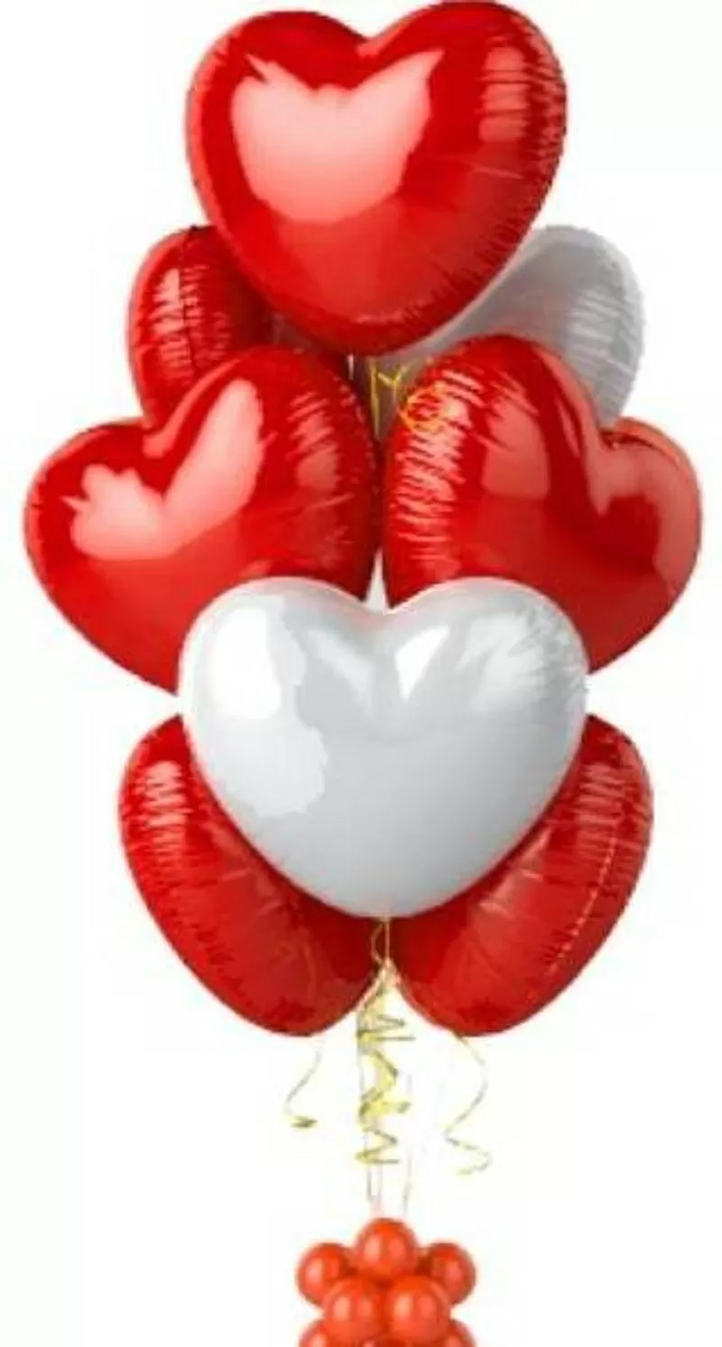 Любые фигуры из воздушных шаров,  букеты,  цветы,  арки,  сердца 4