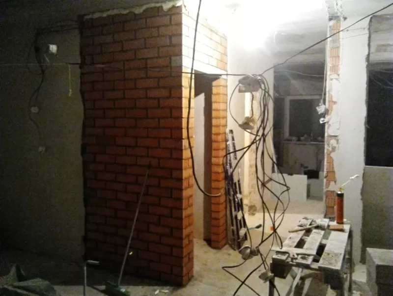 услуги каменщика в Минске кладка блоков и кирпича 5