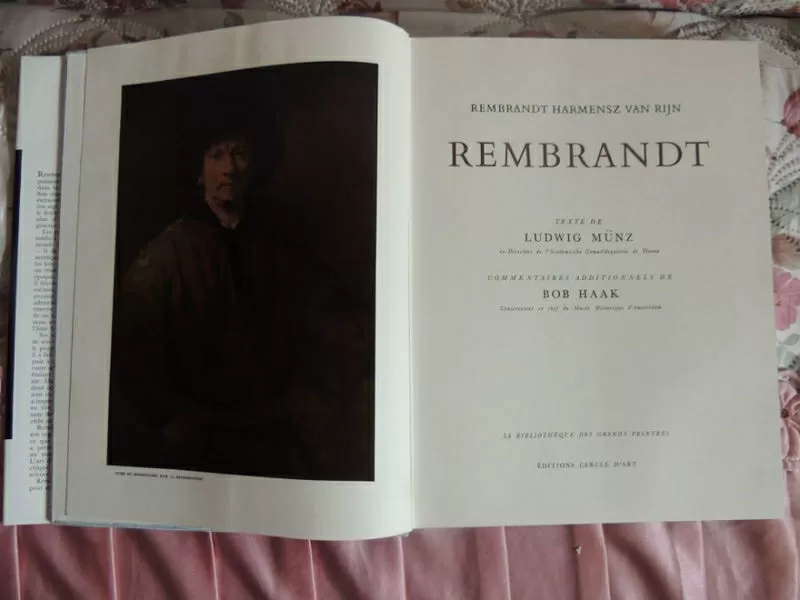 Редкая книга о творчестве Рембранта 5