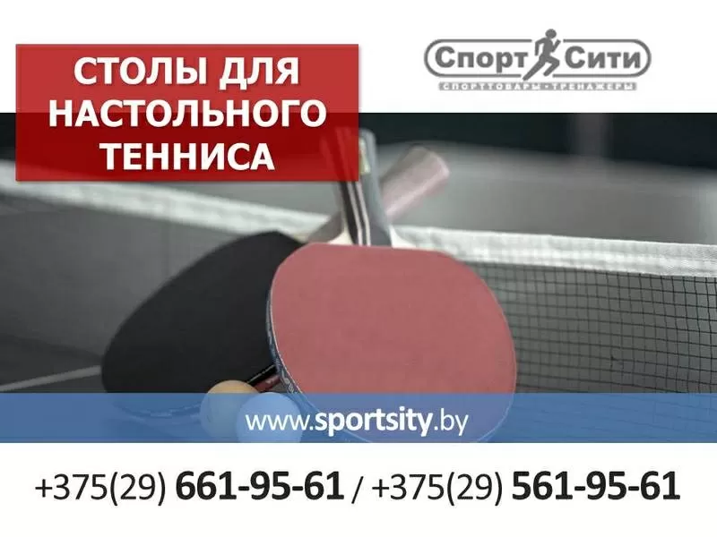 Теннисные столы в Минске.