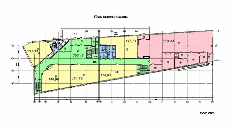 Сдам Торговое помещение 518м2,  ул.Скорины 2 4