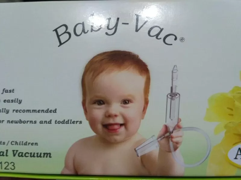 Детский вакуумный аспиратор соплеотсос Baby-Vac Arianna 
