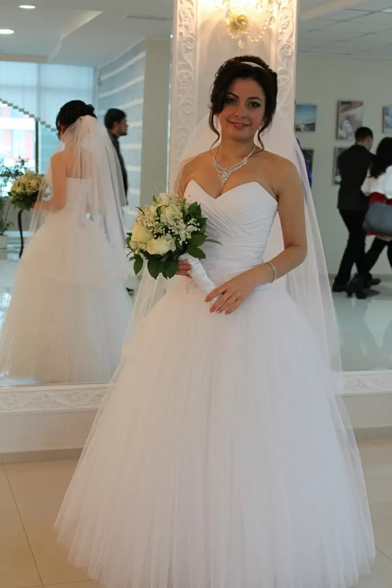 Платье свадебное в идеальном состоянии,  1 раз б/у 2