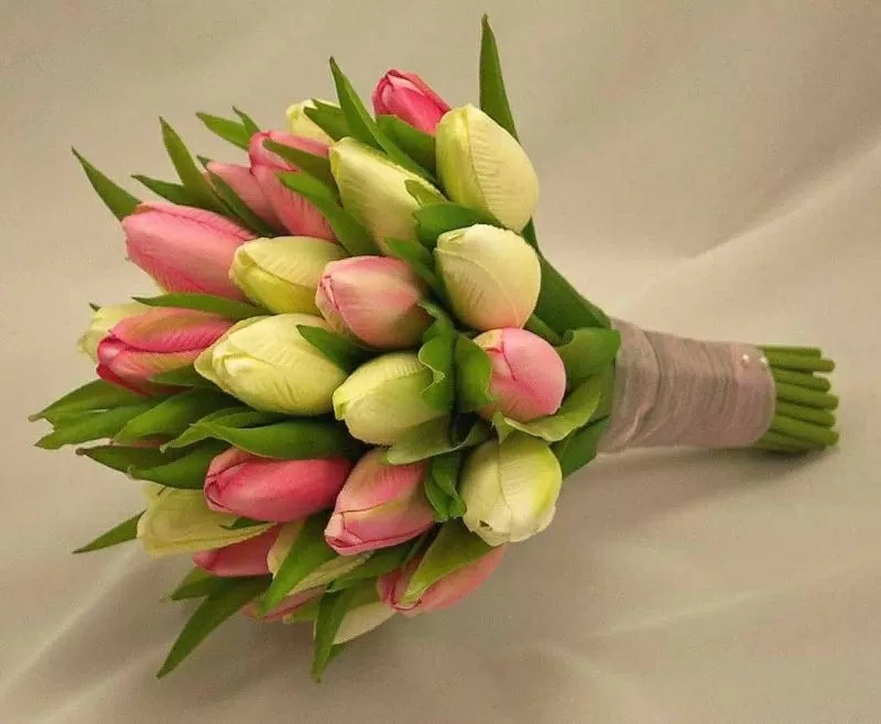 Цветы. Голландские Тюльпаны к 8 марта оптом от производителя. 2