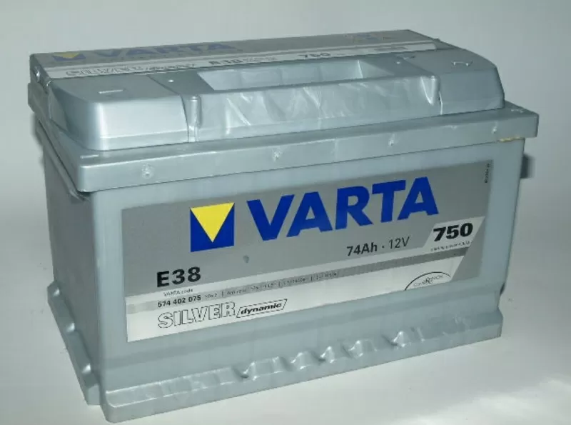 Аккумулятор с доставкой по Минску Varta e38 Silver