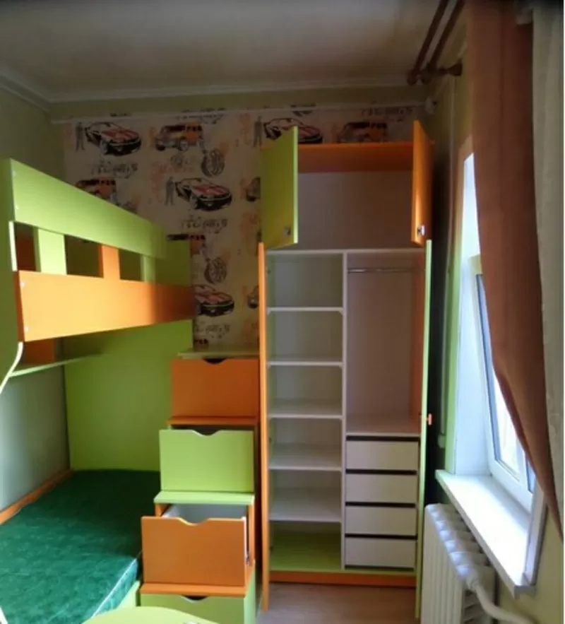 Детская мебель для квартиры,  детсада по индивидуальному проекту. 3