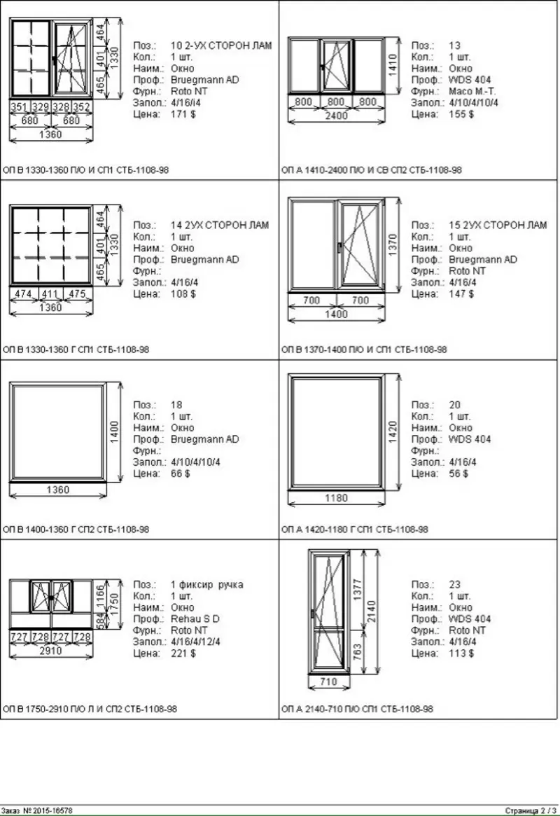 Окна Пвх Распродажа профиль Bruegmann AD HP 2 2