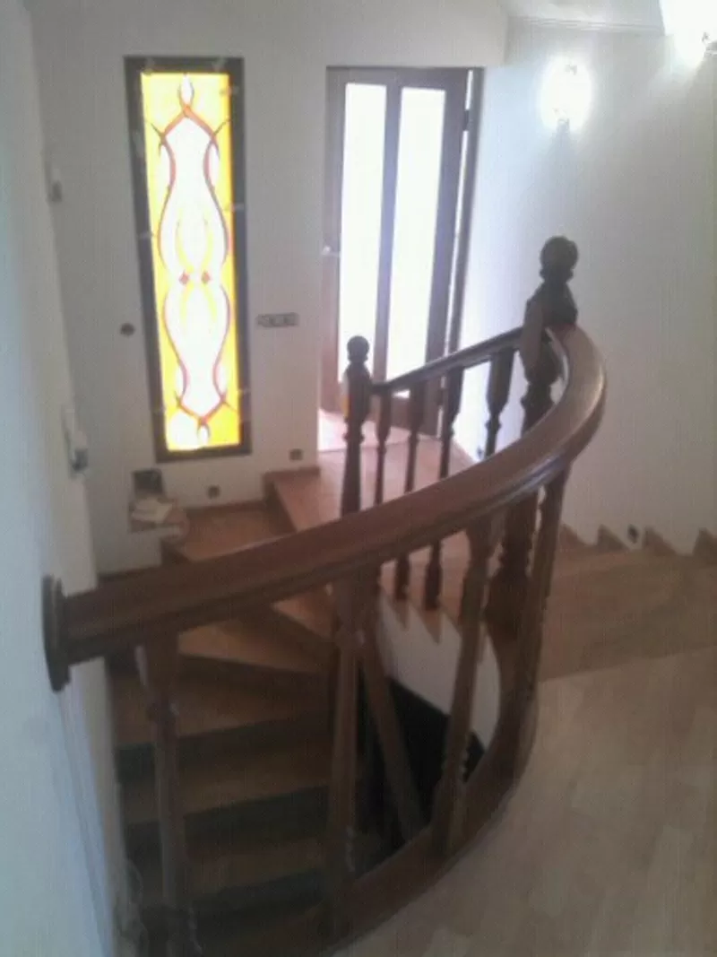 Изготовим деревянные ограждения лестниц по доступным ценам 8