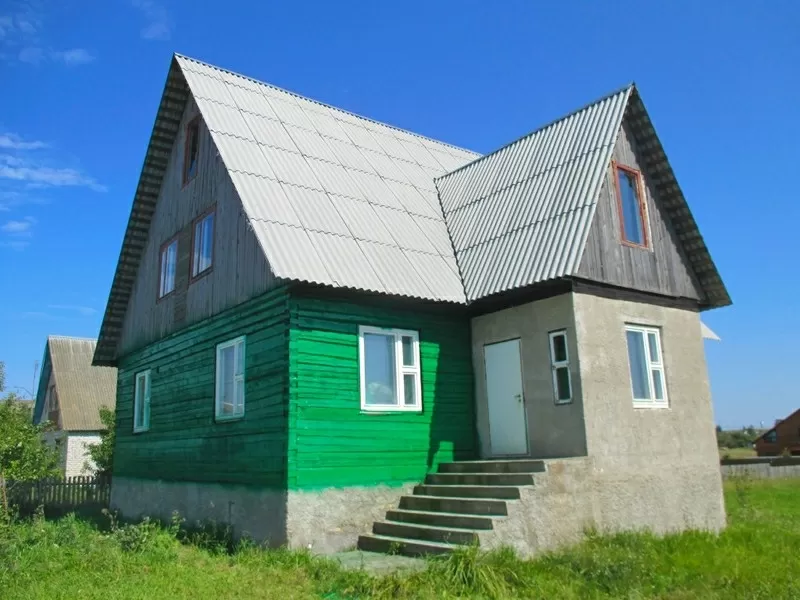 Продам дом с видом на озеро в а.г.Заямное 67 км.от Минска. 2