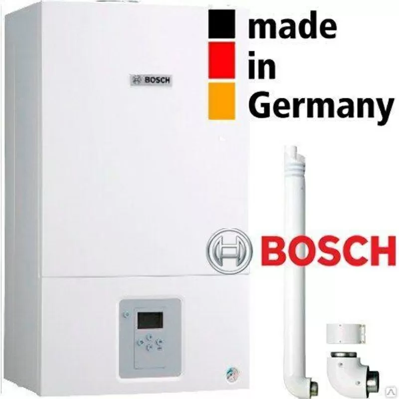 КОТЕЛ газовыей Bosch Gaz 6000 WBN 18 CRN. Двухконтурный,  турбированный