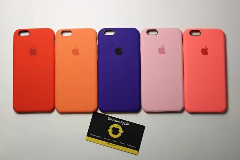 Apple Silicone Case Iphone 5 SE 6s 6 6+ 6s+ 7 7+ 8 8+ Все цвета. Доставка. 3