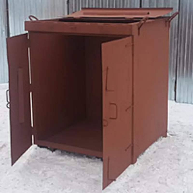 бункер-накопитель 8-12 м3 для крупногабаритного и строительного мусора 2