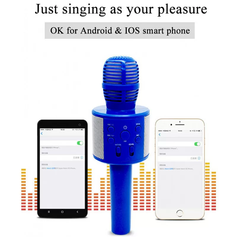 Беспроводной Bluetooth Караоке-микрофон 2