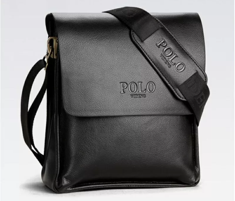 Кожаная мужская сумка Polo 2