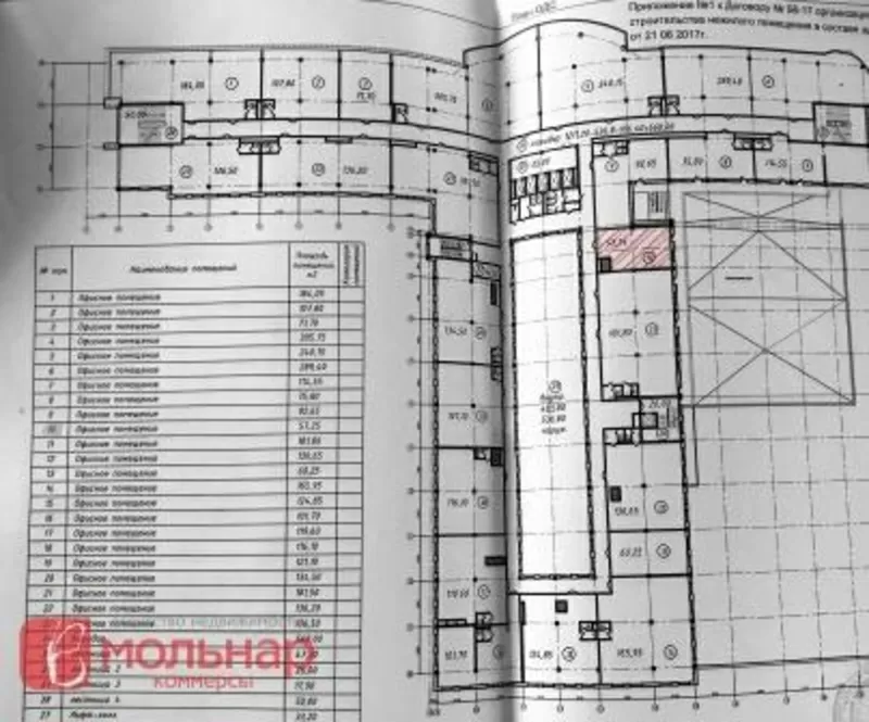 Офис в аренду в БЦ по пр.Дзержинского 3 6