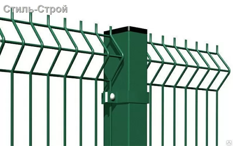 Евроограждения 3D зеленые (RAL6005). Минск