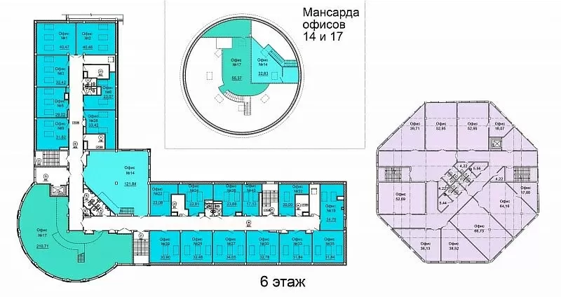 Продажа офисов ул.Некрасова от 17 до 3000 м2 2