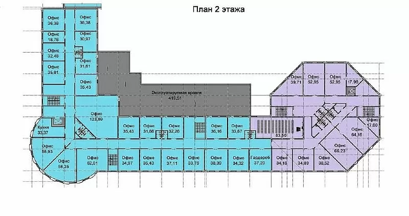 Продажа офисов ул.Некрасова от 17 до 3000 м2 4