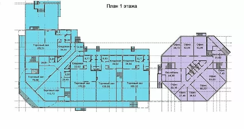 Продажа торгового помещения с отдельным входом пл. Бангалор. 240 м2 3