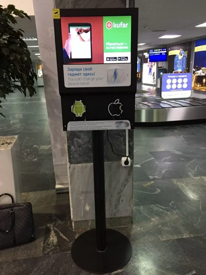 Продается рекламных бизнес (рекламное агентство) - экраны на АЗС и в аэропорту «Минск» 4