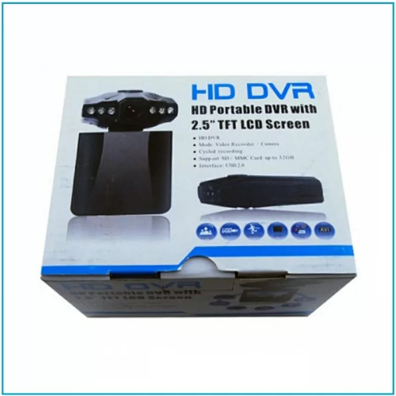 Видеорегистратор HD Portable DVR with 2.5 TFT LCD Screen 3