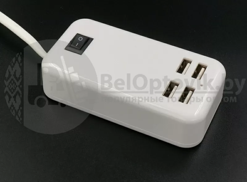 Сетевой блок питания Desktop Charger на 4 USB порта 3