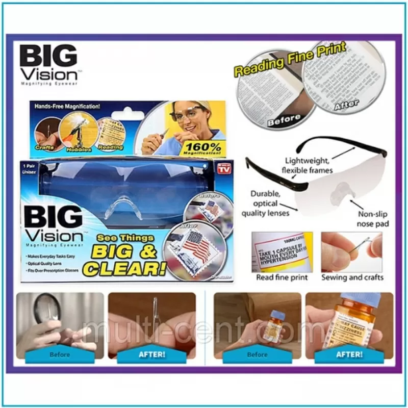 Увеличительные очки Big Vision 5