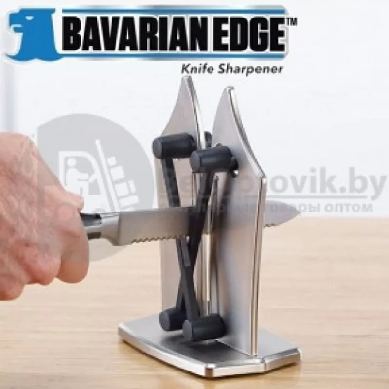 Ножеточка Bavarian Edge Knife Sharpener настольная,  нерж. сталь 3