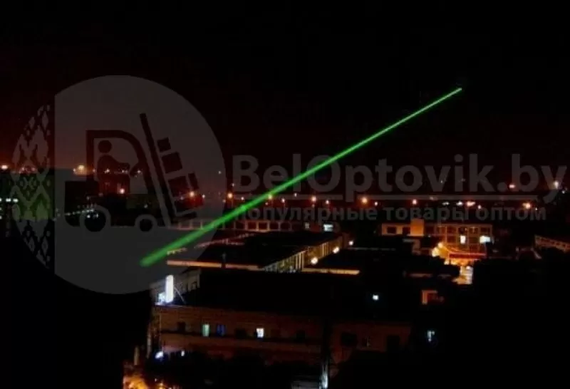 Лазерная указка с 5 насадками Green Laser Pointer 6