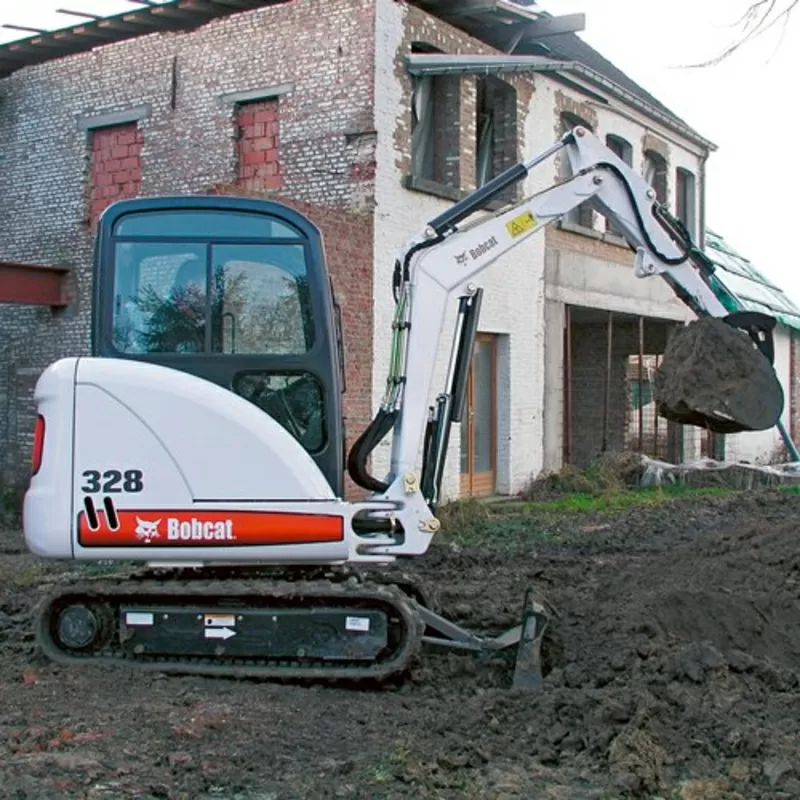 Аренда мини-экскаватора Bobcat 328 2