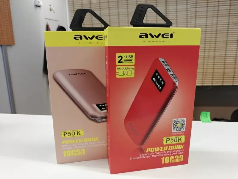 Продам Новый Внешний аккумулятор Power Bank Awei P 50 K