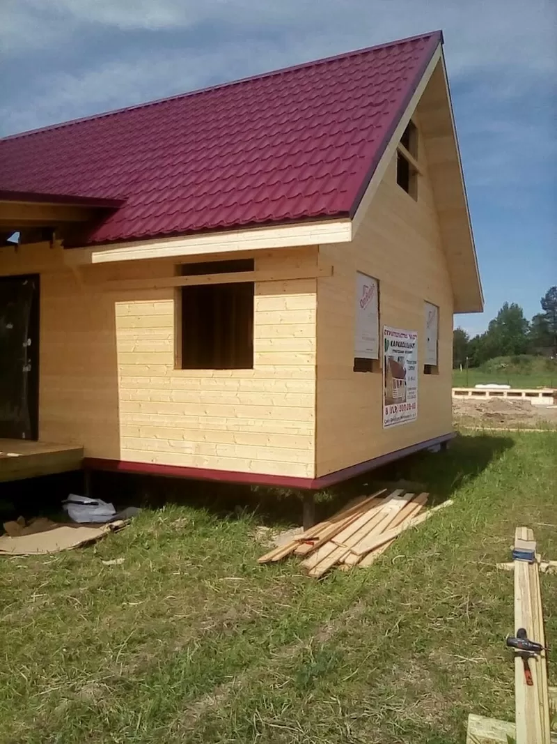 Каркасные бани и дома под ключ в Узденском районе 5