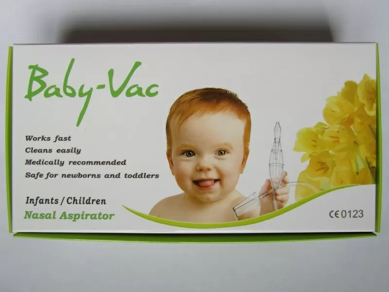 Детский вакуумный аспиратор соплеотсос Baby-vac