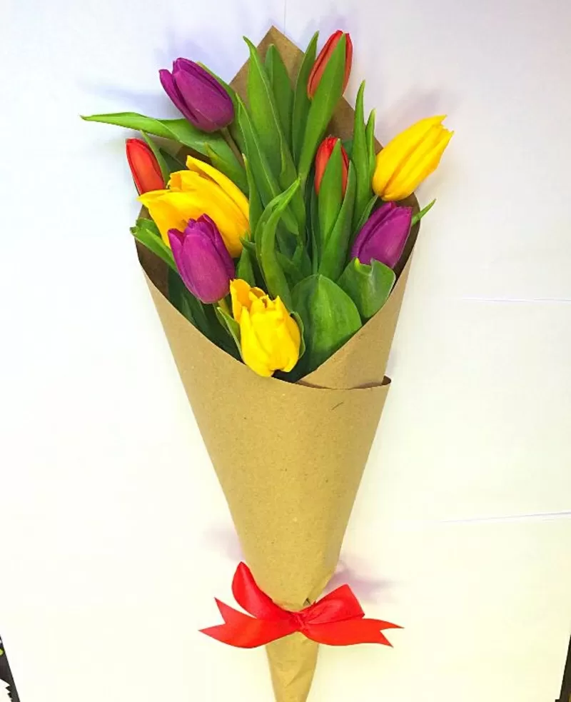 Цветы тюльпаны оптом в Минске 2