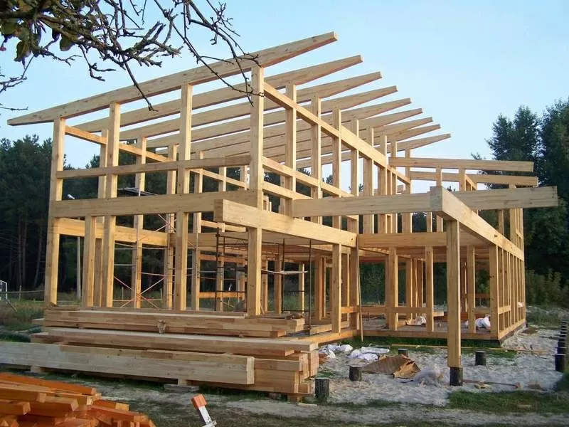 Строительство деревянных домов от 50 руб./кв.м 3