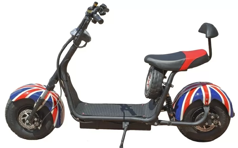 Электрический скутер (самокат) Citycoco English-3000w 5
