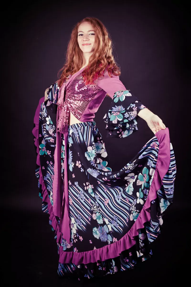 цыганские платья, восточные наряды, кимоно пошив и прокат. 2