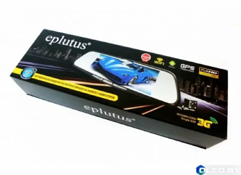 Гибрид Eplutus D30 (Видеорегистратор + GPS + камера заднего вида) 6