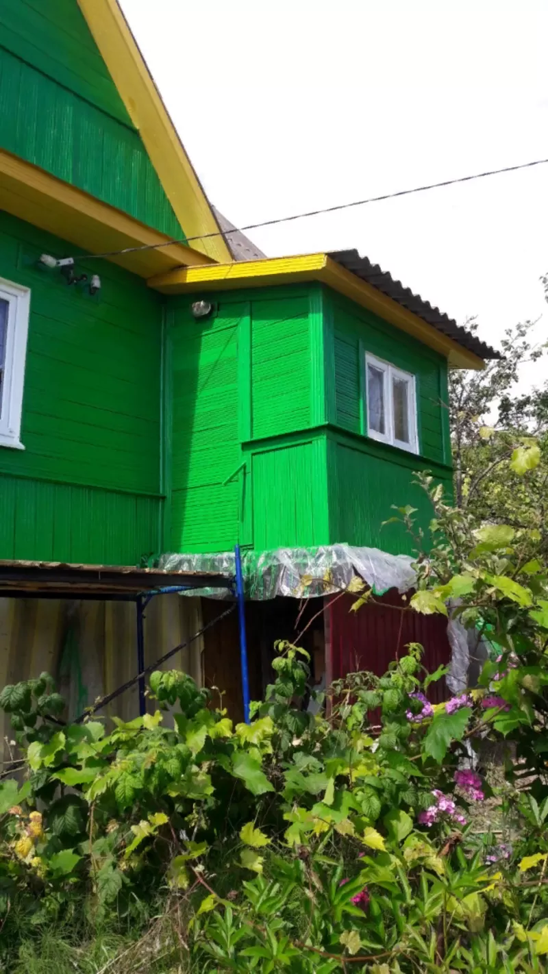 Покраска деревянных домов от 50 руб кв.м 5