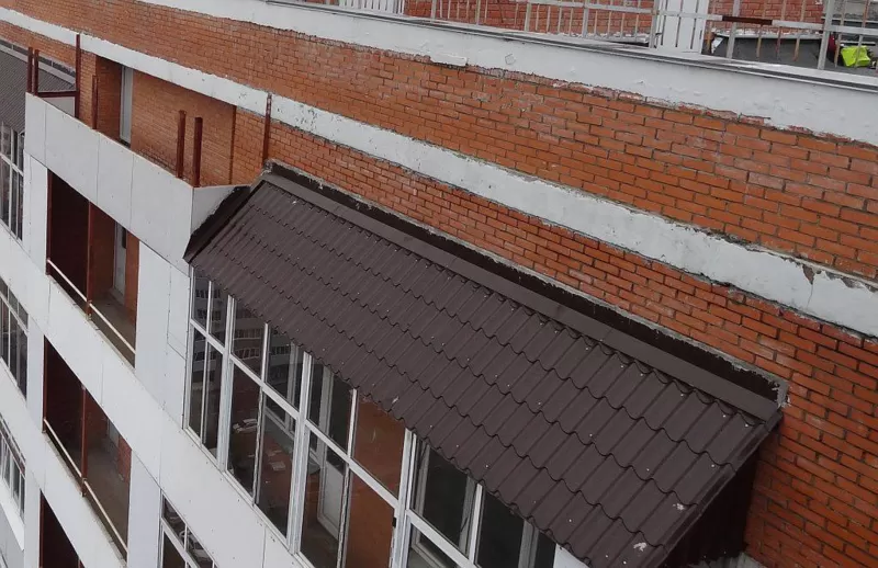 Установка крыш на балкон и лоджию Минск 5