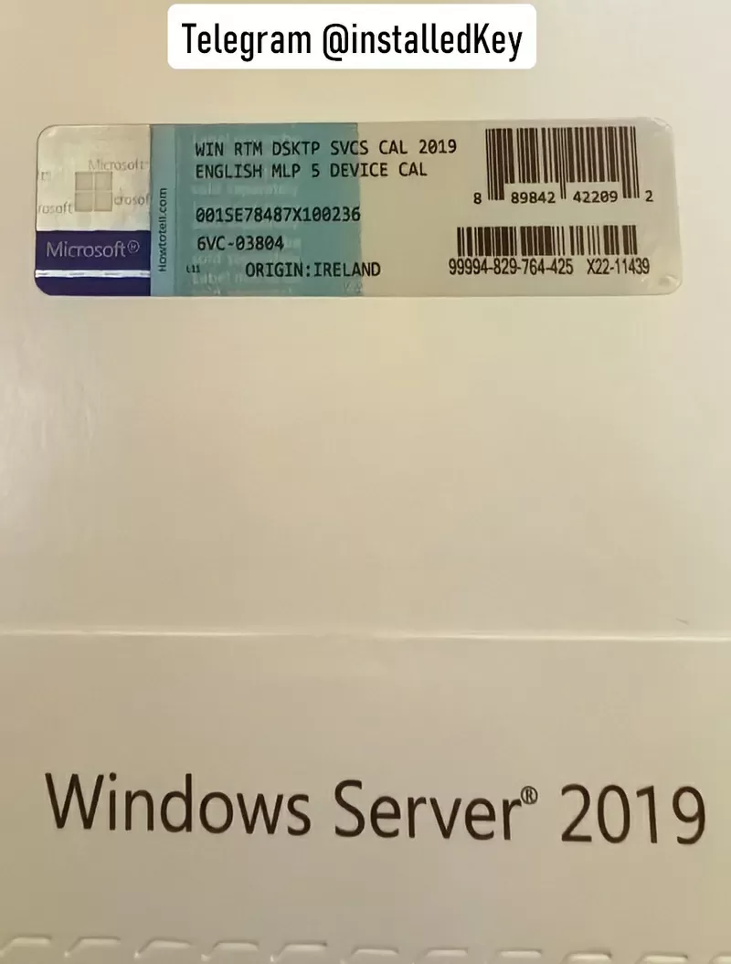 Windоws Rеmоtе Dеsktоp Sеrviсеs САL 2019 English МLP 2