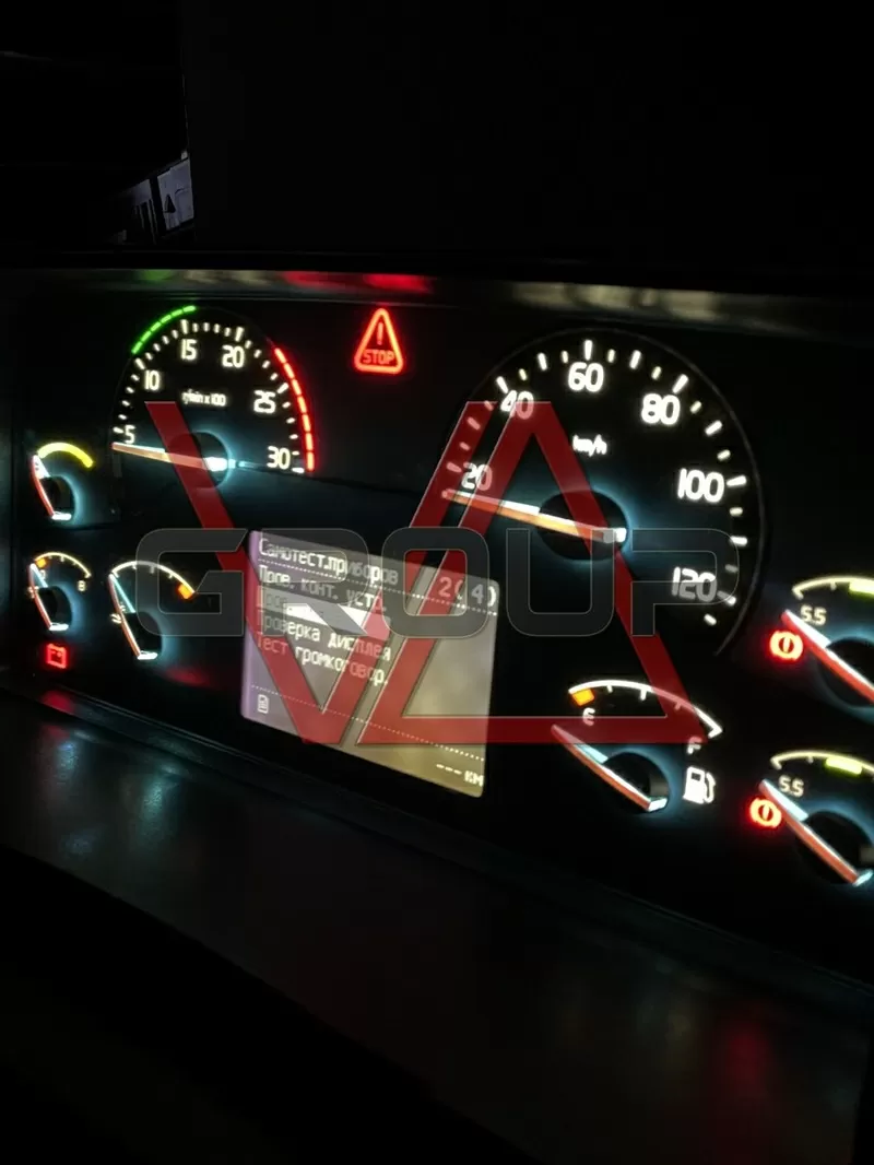 Ремонт панелей приборов VOLVO FH FM FMX 7