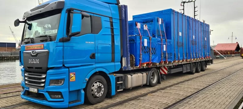 Работа водителем C+E в Польше— оплата около 2750 € / месяц