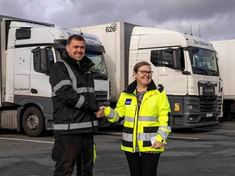 Работа водителем C+E в Европе — стабильная компания Kim Johansen