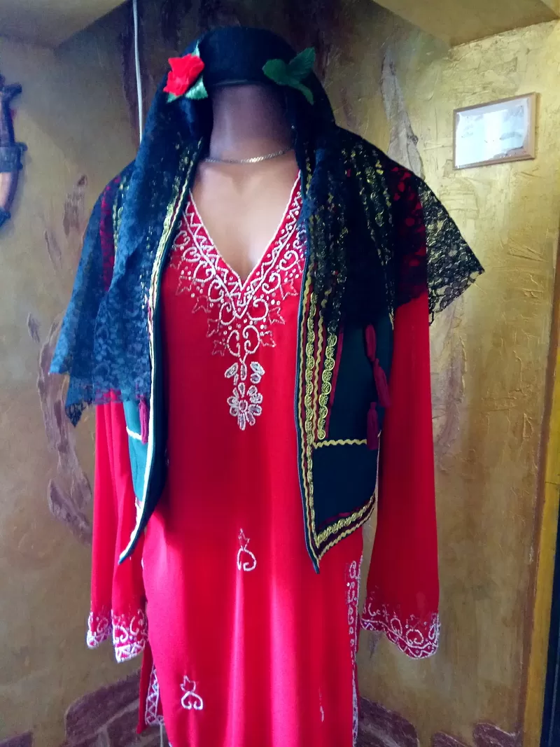 белорусские, цыганские , восточные наряды, кимоно, туники прокат. швея. 8