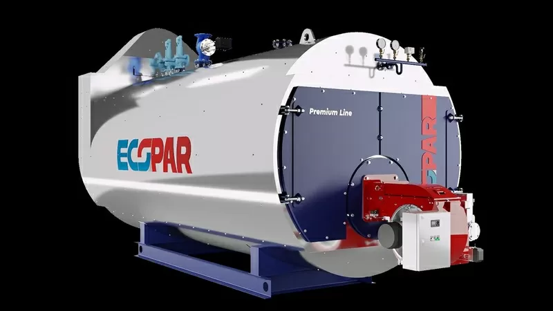 Промышленный жаротрубный паровой котел  ECO-PAR