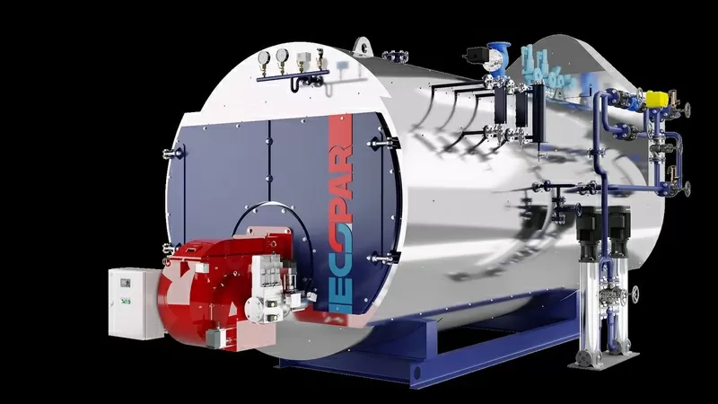 Промышленный жаротрубный паровой котел  ECO-PAR 4