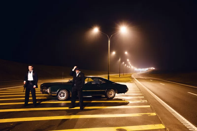 вечер Чикаго-ганстер, узник, канкан кабарэ, копы, священник-костюмы прокат 3