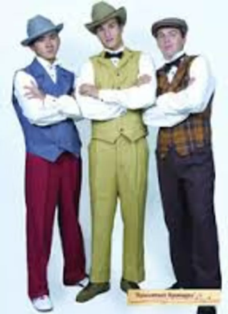 вечер Чикаго-ганстер, узник, канкан кабарэ, копы, священник-костюмы прокат 5